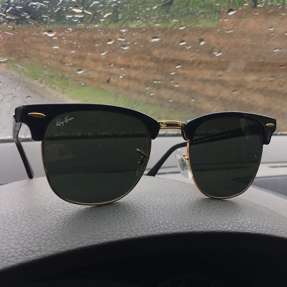 Black Clubmaster RayBans